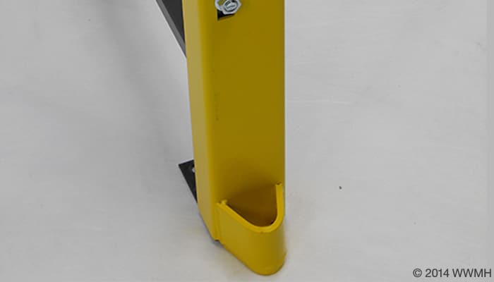 Bolt On Steel Post Protector Rack Safety Products