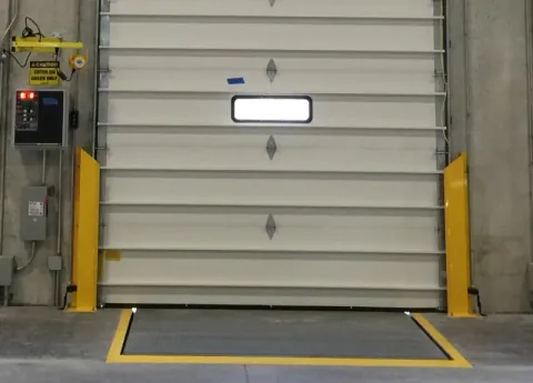Overhead Door Track Protector