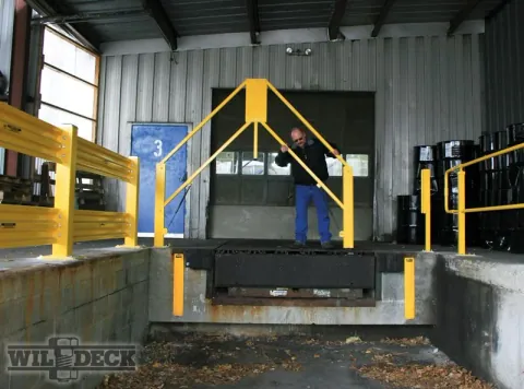 EdgeGard Folding Dock Gate