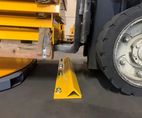 Forklift Wheel Stops (Curbs)