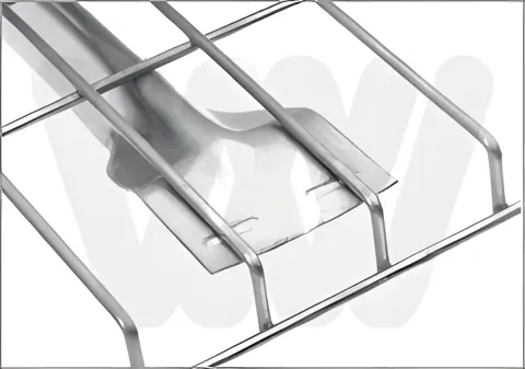 Inverted Flared Channel Wire Decking