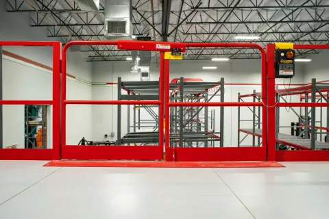 Mezzanine Swing Gate (Bi-Parting)