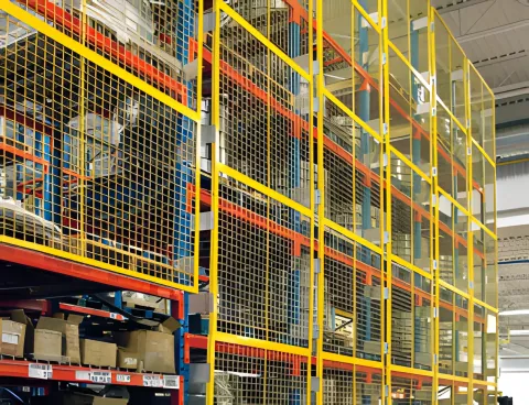 Wire Mesh Rack Guards