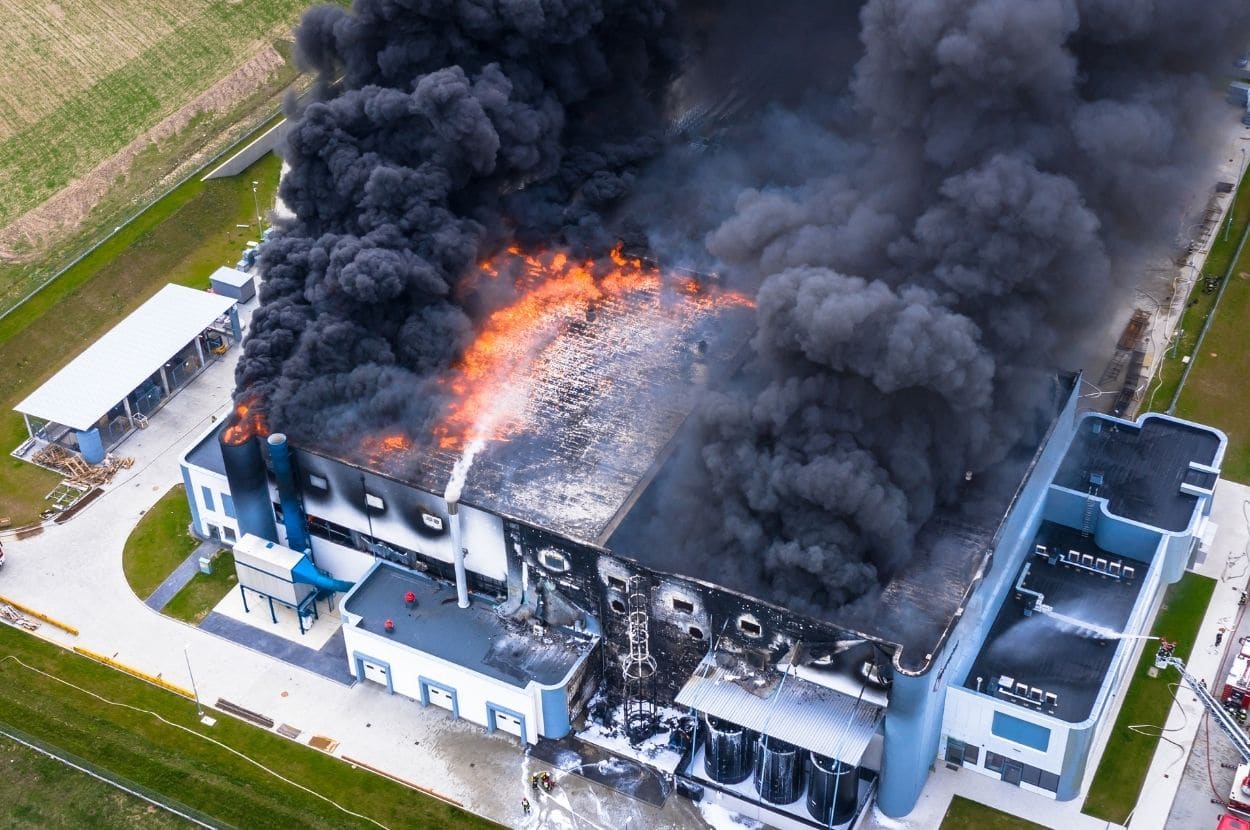 The Danger of a Warehouse Fire